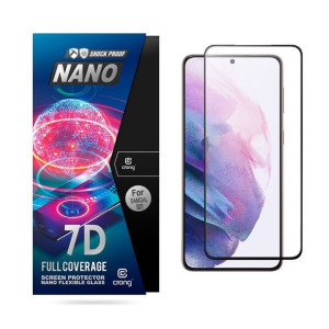 Niepękające szkło hybrydowe 9H na cały ekran Samsung Galaxy S21