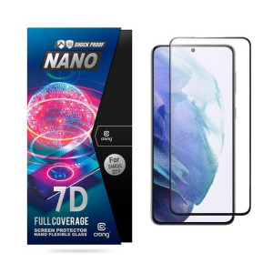 Niepękające szkło hybrydowe 9H na cały ekran Samsung Galaxy S21+