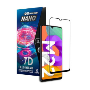 Szkło hybrydowe 9H na cały ekran Samsung Galaxy M22