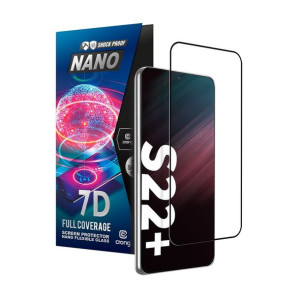 Szkło hybrydowe 9H na cały ekran Samsung Galaxy S22+