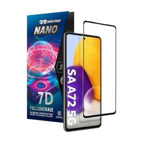 Niepękające szkło hybrydowe 9H na cały ekran Samsung Galaxy A72