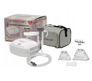 POLSKI INHALATOR Nebulizator  2 MASKI