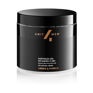 Odżywcza sól do kąpieli z CBD UNIT4MEN 700g
