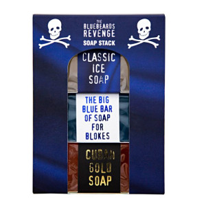 BLUEBEARDS REVENGE SOAP STACK Zestaw 3 Mydeł