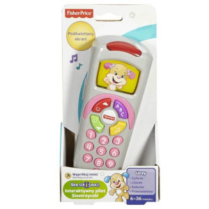 Fisher Price Interaktywny Pilot Siostrzyczki Róż