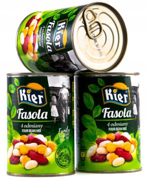 Fasola 4 odmiany w zalewie Włochy