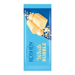 Biała czekolada z bąbelkami Roshen White