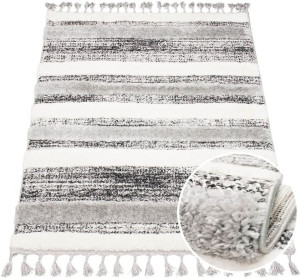 Dywan Boho London 04 biały / szary 80x150