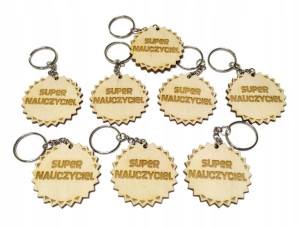 Breloczek dzień nauczyciela prezent grawer