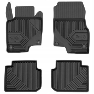 Smart Forfour 1 2004-07 Dywaniki Gumowe Korytka 77