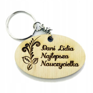 Breloczek dzień nauczyciela prezent grawer