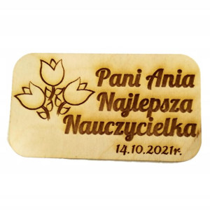 Magnes na lodówkę dzień nauczyciela grawer prezent