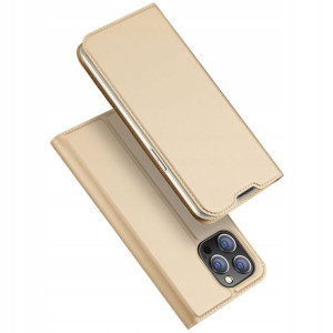 Etui z klapką DuxDucis SkinPro - Apple iPhone 14 Pro Max (Gold)