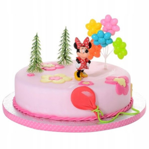 Figurka Na Tort Myszka Minnie Zestaw Do Dekoracji