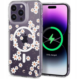 Etui Spigen Cyrill Cecile MagSafe - Apple iPhone 14 Pro Max (White Daisy)