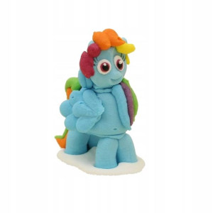 Figurka Na Tort Pony Blue Z Cukru