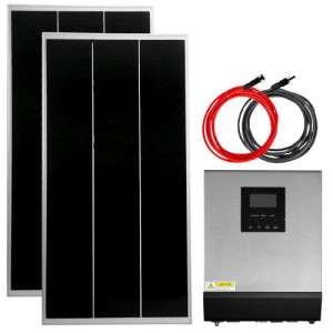 Zestaw Solarny Hybrydowy 230v 1000w
