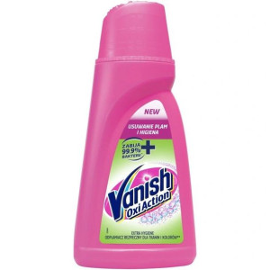 Oxi Action Extra Hygiene dezynfekujący odplamiacz do tkanin w płynie 940ml