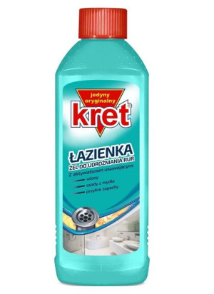 KRET_Łazienka żel do udrażniania 500g