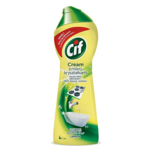 CIF_Cream mleczko z mikrokryształkami do czyszczenia powierzchni Lemon 300g