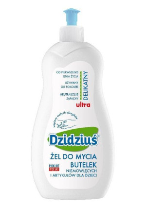 DZIDZIUŚ_Ultra delikatny żel do mycia butelek 500ml