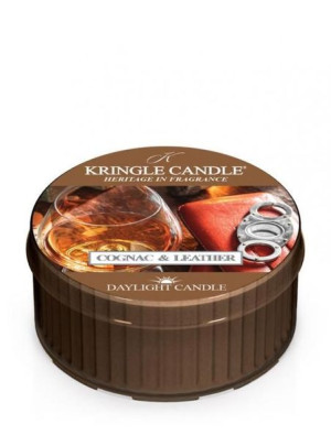 Daylight świeczka zapachowa Cognac & Leather 42g