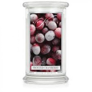 Duża świeca zapachowa z dwoma knotami Cranberry 623g