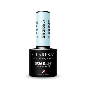 Claresa Soak Off UV/LED Shake 5 5g lakier hybrydowy
