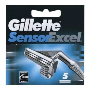 Gillette Sensor Excel 5szt ostrza do maszynki do golenia
