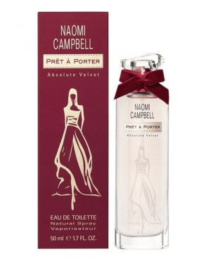 NAOMI CAMPBELL Pret A Porter Absolute Velvet EDT spray 50ml