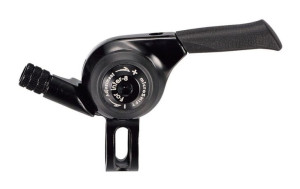 Manetka MICROSHIFT, Prawa, 8.rzędowa, Kompatybilne z Shimano, Thumb Shifter