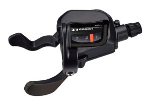 Manetka MICROSHIFT MARVO, Lewa, 3.rzędowa, Kompatybilna z Shimano, Xpress T