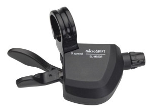 Manetka MICROSHIFT MARVO, Prawa, 9.rzędowa, Kompatybilna z Shimano, Xpress