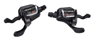 Manetki MICROSHIFT XLE, Para, 10.rzędowe(3x10), Kompatybilne z Shimano, Xpr