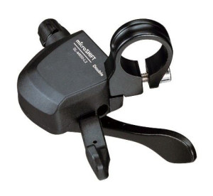 Manetka MICROSHIFT XLE, Lewa, 2.rzędowa, Kompatybilna z Shimano, Xpress Tri