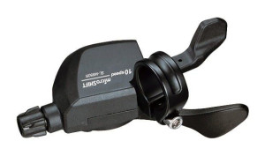 Manetka MICROSHIFT XLE, Prawa, 10.rzędowa, Kompatybilna z Shimano, Xpress T