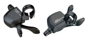 Manetki MICROSHIFT XLE, Para, 11.rzędowe(2x11), Kompatybilne z Shimano, Xpr