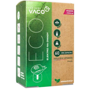 VACO_Eco Elektro + Płyn przeciw komarom i innym owadom z olejkami