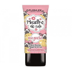 Floslek Hand Care Magnolia 50ml masełko do rąk regenerujące