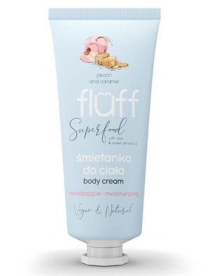 Fluff Body Cream  Brzoskwinia & Karmel 150ml śmietanka do ciała nawilżająca