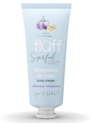 Fluff Body Cream Śliwki w Czekoladzie 150ml śmietanka do ciała odżywcza