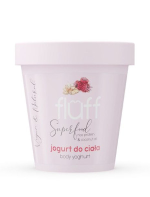 Fluff Body Yoghurt  Maliny z Migdałami 180ml jogurt do ciała