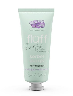 Fluff Hand Sorbet  Jagody Leśne 50ml sorbet do rąk nawilżający