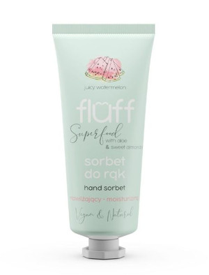 Fluff Hand Sorbet Soczysty Arbuz 50ml sorbet do rąk nawilżający