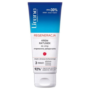 Lirene Regeneracja 100ml krem ratunek do stóp zrogowacenia, pękające pięty