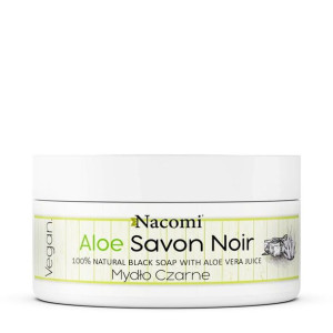 Nacomi Savon Noir 125g czarne mydło Aloes