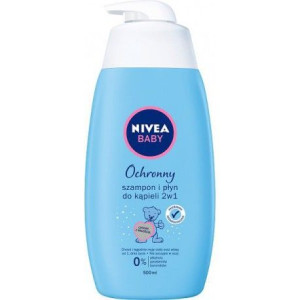 Nivea Baby 2in1  500ml ochronny szampon i płyn do kąpieli dla dzieci