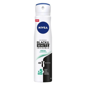 Nivea Black&White Invisible Fresh 250ml antyperspirant spray