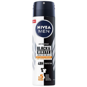 Nivea Men Black & White Invisible Ultimate Impact 150ml antyperspirant