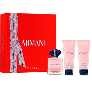 Armani My Way 90ml woda perfumowana + 75ml żel do kąpieli